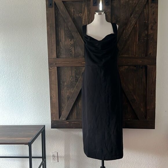 NWT Making the Cut Season 2 Episode 6 Winning Look Andrea's Black Dress XL - Picture 2 of 11